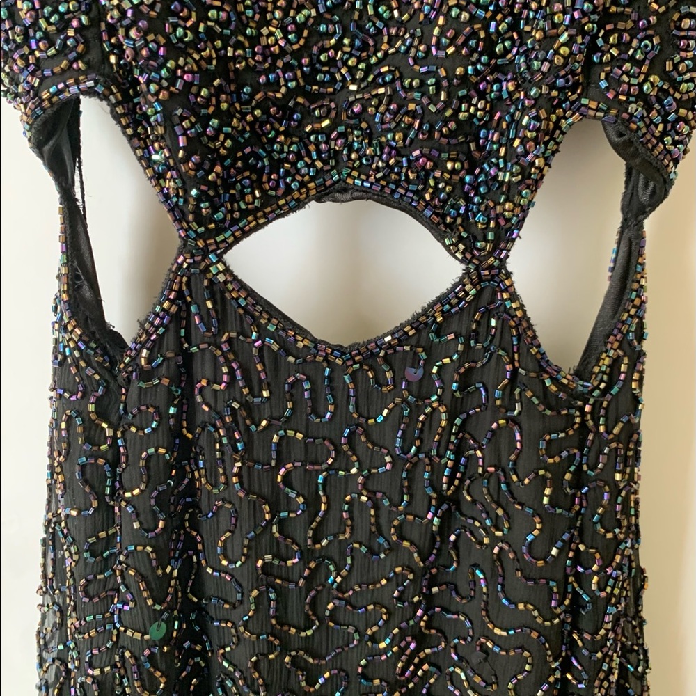 Scala Sequin Dress:Size Large, Split W/Back Out! … - image 3